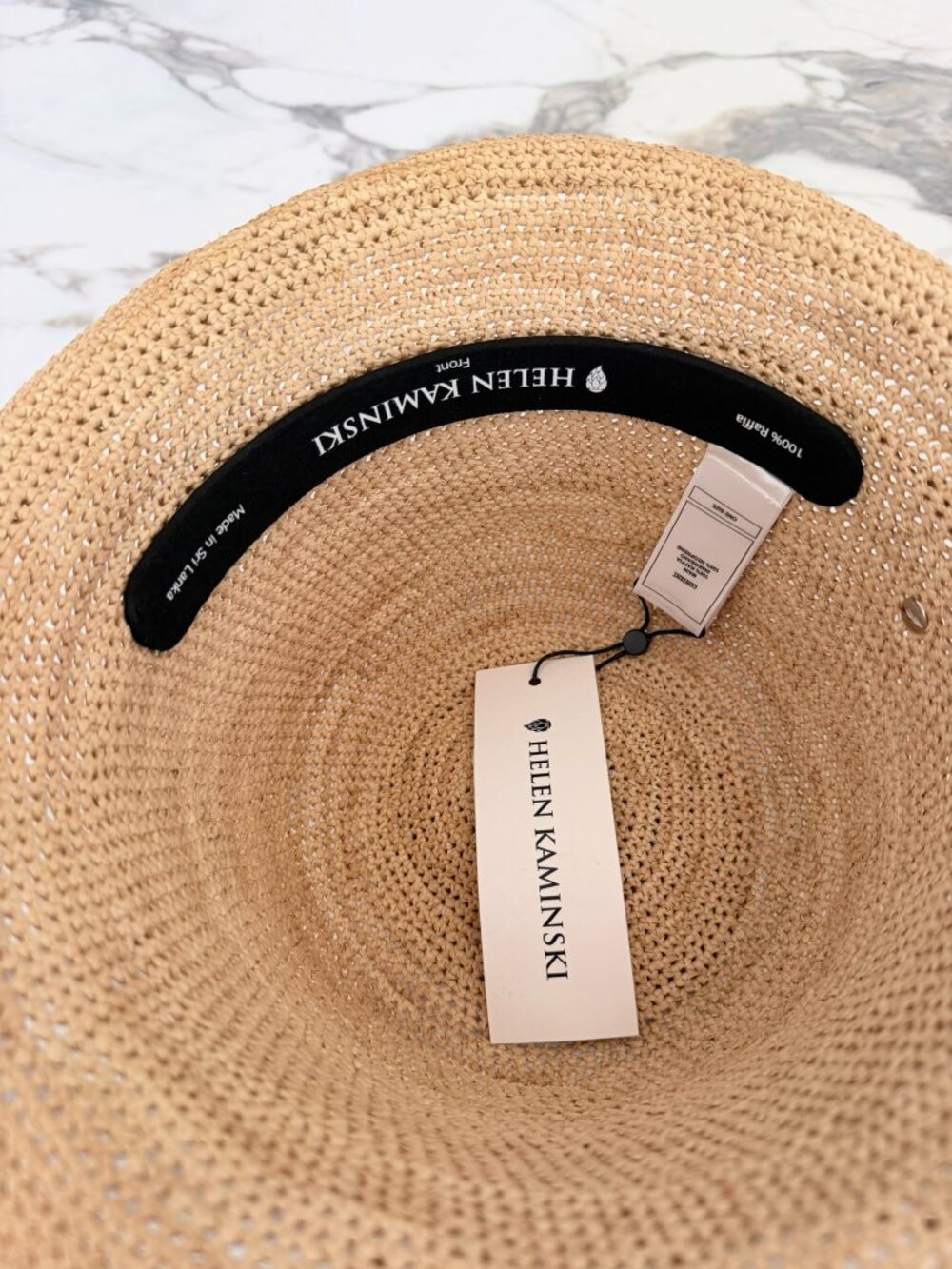 NWT - Helen Kaminski Provence 10 Raffia Hat - Natural👒 - Picture 6 of 7